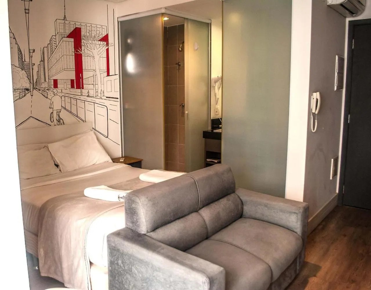 Bhomy Vila Olimpia - Proximo Ao Metro Qta501 Sao Paulo Apartment